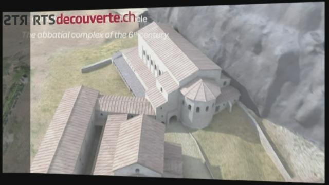 Série archéologie: Abbaye Saint-Maurice d'Agaune