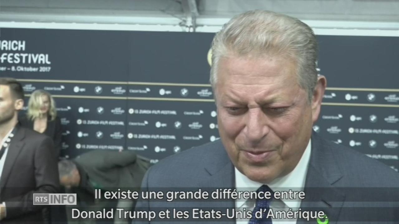 Al Gore: "Les Etats-Unis dépasseront les objectifs de l'accord de Paris"