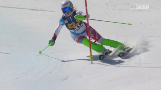 Aspen (USA), slalom 2e manche:  Denise Feierabend (SUI)