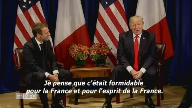 Les relations américano-françaises au beau fixe