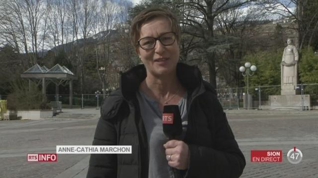 VS - 1er tour des élections cantonales: le point avec Anne-Cathia Marchon, à Sion