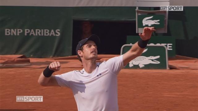 Roland-Garros, 2e tour: Murray (GBR) - Klizan (SVK) 6-7 6-2 6-2 7-6