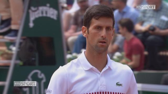 Roland-Garros, 2e tour: Sousa (POR) – Djokovic (SRB) 1-6