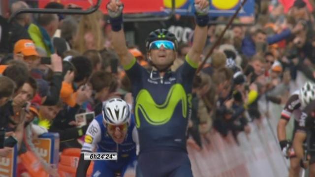 Liège-Bastogne-Liège, 258 km: Alejandro Valverde (ESP) gagne la classique