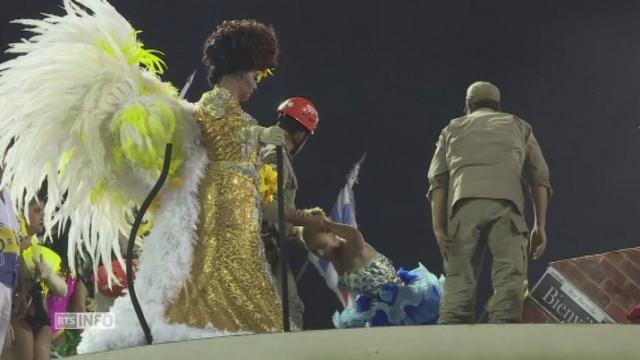 Nouvel accident au carnaval de Rio
