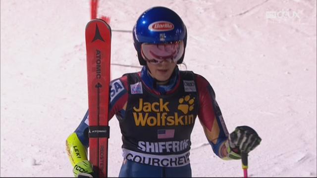 Courchevel (FRA), slalom parallèle dames, finale: Mikaela Shiffrin (USA) s'impose