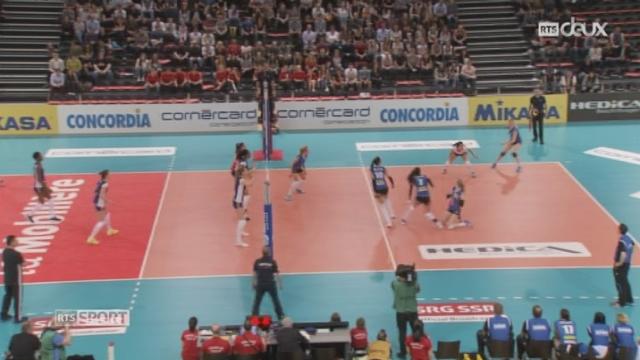 Volleyball: les finales de la Coupe de Suisse se déroulait à Fribourg