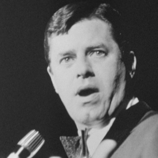 Jerry Lewis en 1968 lors de la campagne électorale de Bob Kennedy. [RTS]