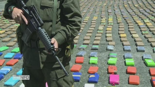 Plus d’une tonne de cocaïne saisie en Colombie