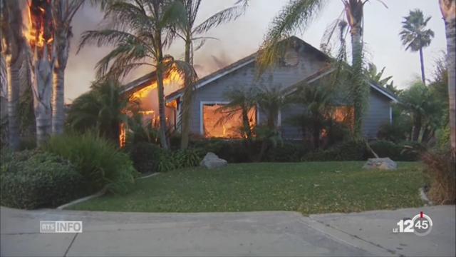 Les incendies dans le sud de la Californie gagnent en intensité
