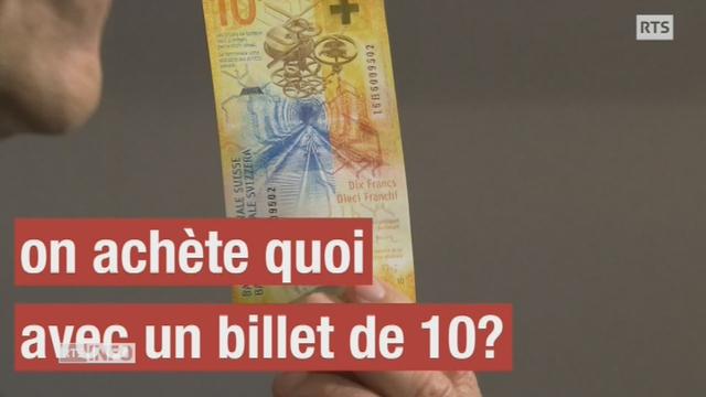 Avec quoi peut-on acheter avec 10 francs?