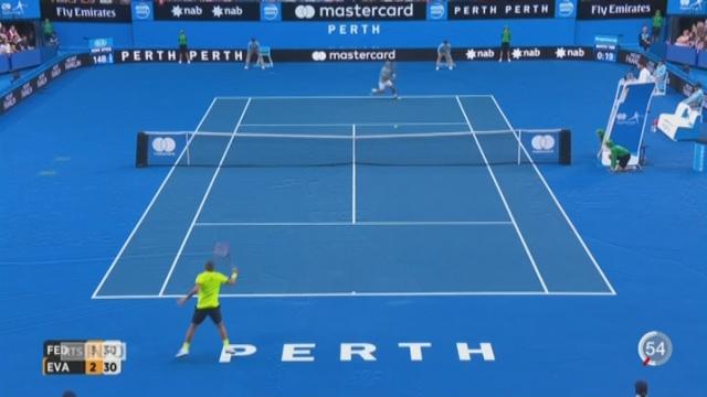 Roger Federer: retour gagnant à Perth