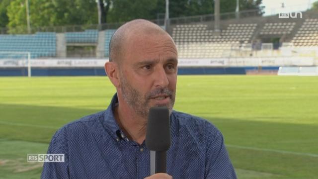 Football- Super League: entretien avec le président du Lausanne-Sport, Alain Joseph