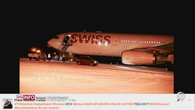 Boeing Swiss bloqué à Iqaluit (CAN): réparations difficiles