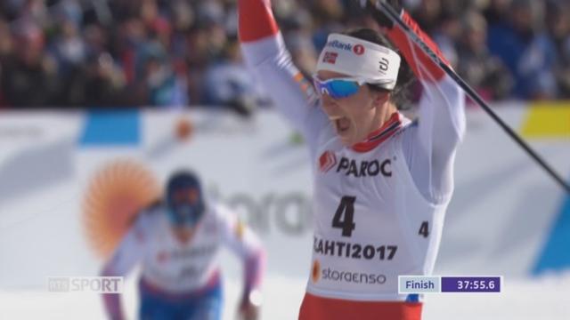 Skiathlon, 2x7.5km femmes: Marit Bjoergen (NOR) s'impose