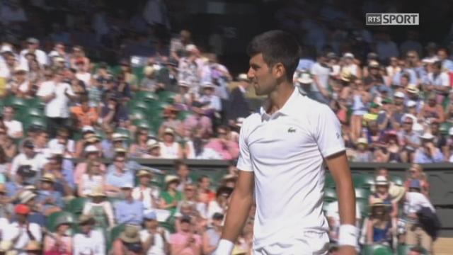 Wimbledon, 3e tour: Gulbis (LAT) -Djokovic (SRB) 4-6 1-6