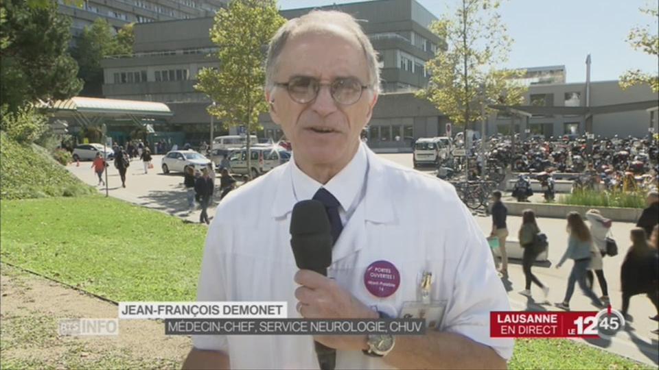 Alzheimer: entretien avec Jean-François Démonet, medecin-chef, Service neurologie, CHUV