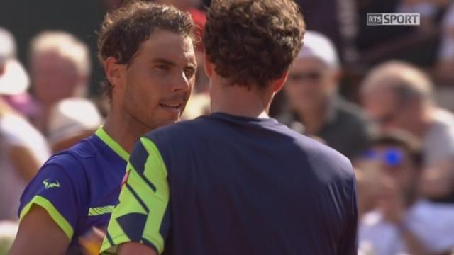 Roland-Garros, 2e tour: Haase (NED) – Nadal (ESP) 1-6 4-6 3-6