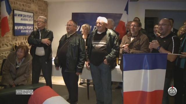 France - Défaite de Marine Le Pen: rencontre avec les partisans du Front National