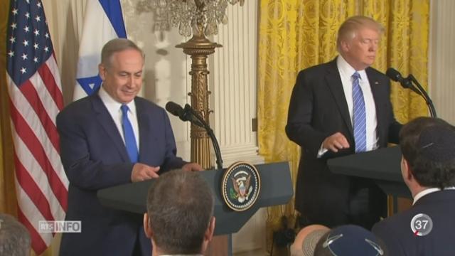 Benjamin Netanyahu et le président Donald Trump ont donné une conférence de presse à Washington