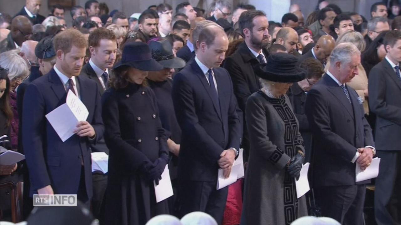 Hommage aux victimes de l'incendie de Londres