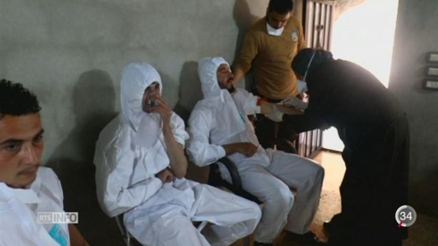 Une attaque chimique provoque des dizaines de morts en Syrie