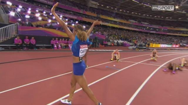 Mondiaux, 400m haies: l'or pour Kori Carter (USA), Lea Sprunger (SUI) 5e