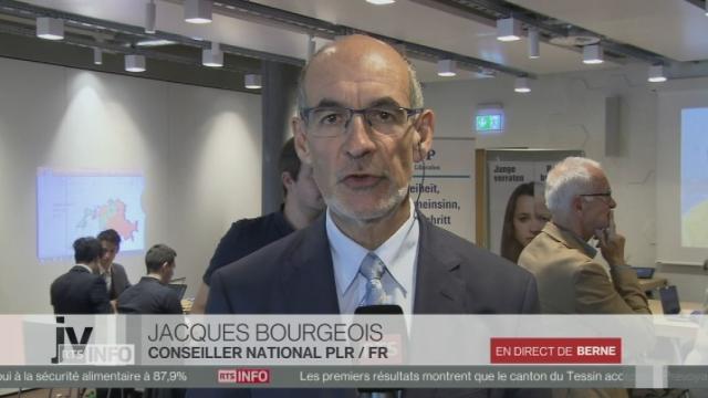 Jacques Bourgeois (PLR-FR): "La population suisse veut garder la main sur le contenu de son assiette et renforcer l'agriculture de proximité"