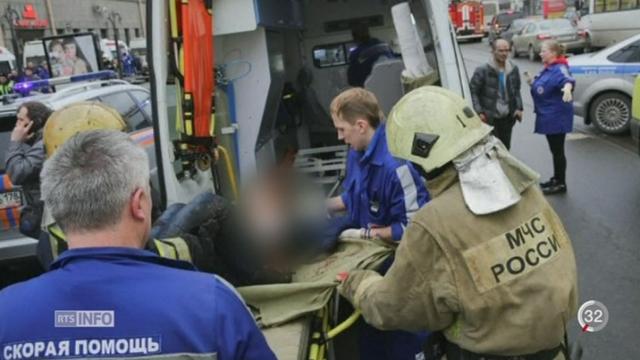 Saint-Pétersbourg: explosion meurtrière dans le métro