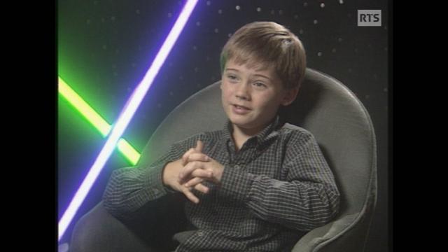 Interview de l'enfant acteur américain Jake Lloyd pour « La Guerre des étoiles »