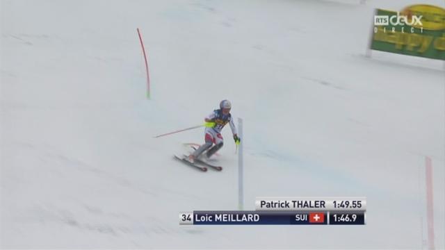 Kranjska Gora (SLO), Slalom 2e manche: Loic Meillard (SUI)