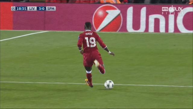 Ligue des Champions, Gr. E, Liverpool - Spartak Moscou (3-0): Firmino 18e