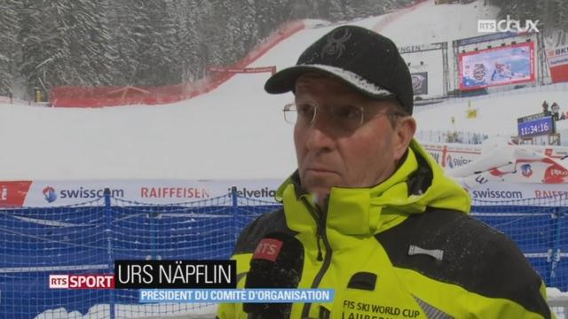 Ski alpin: la descente masculine de Wengen a été annulée