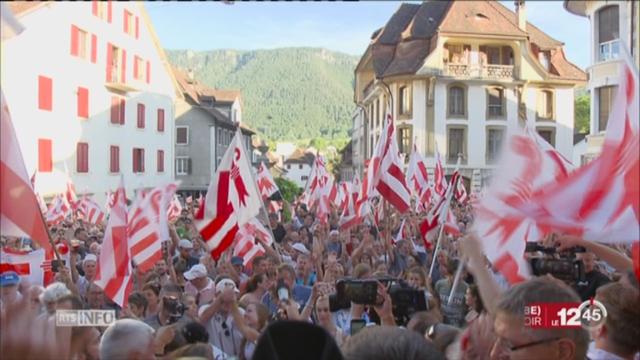 Vote Moutier: les Prévôtois ont voté oui à 51,72% au canton du Jura