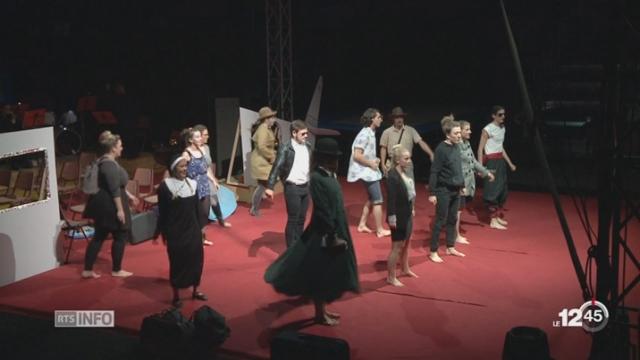 Neuchâtel fête les 100 ans de son conservatoire en participant à un spectacle de cirque