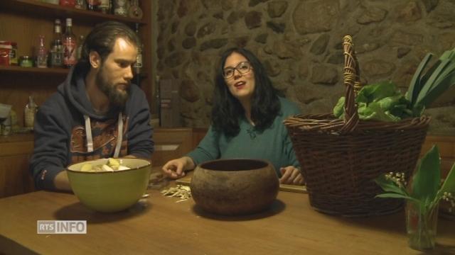 Portrait de Nina et David, qui cultivent leur jardin bio en permaculture