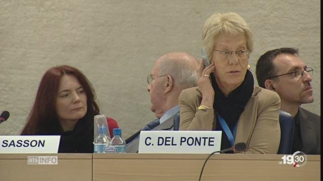 Carla Del Ponte claque la porte de la commission sur la Syrie