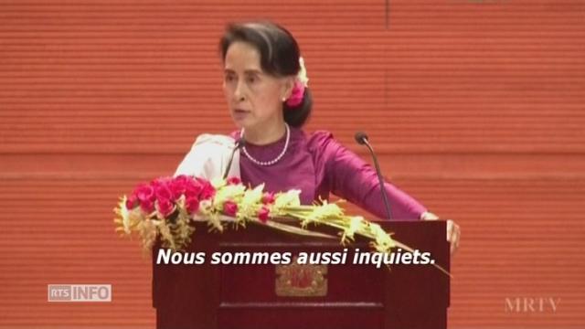 Aung San Suu Kyi tente un message d'apaisement