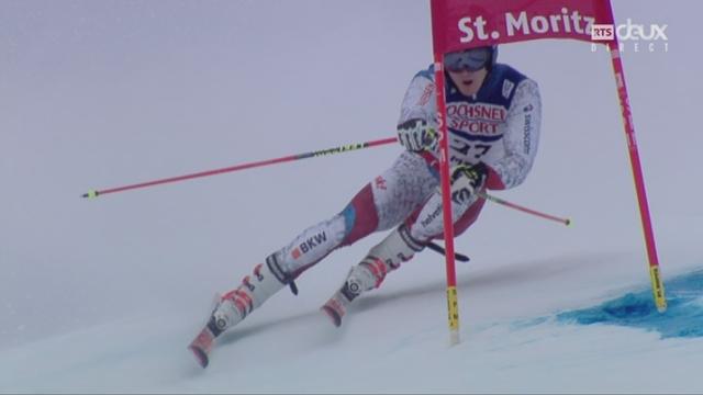Mondiaux de St-Moritz, géant, 1e manche: Loïc Meillard (SUI)