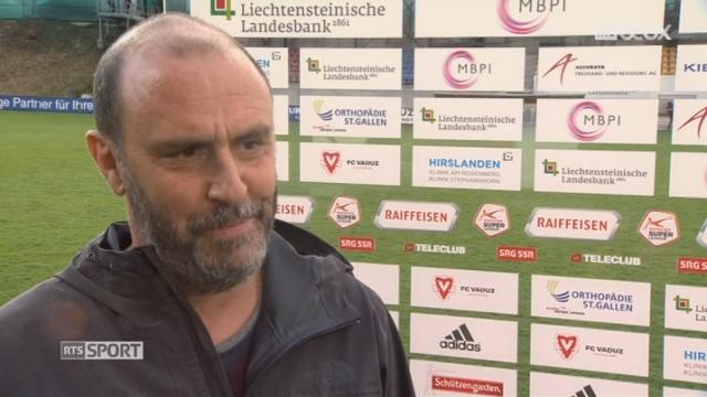Super League, 25e journée: Vaduz - LS 0-1, interview du président du LS