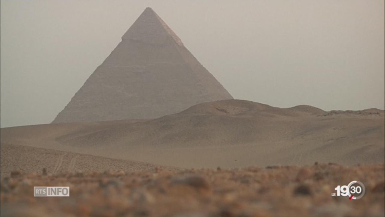 Egypte: découverte à Kheops d'une extraordinaire cavité