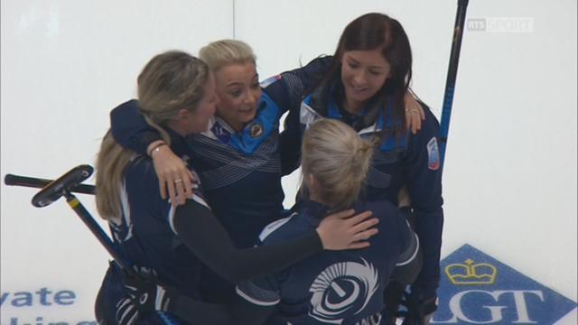 Championnats d'Europe, finale dames: Suède – Ecosse 3-6: l’Ecosse est championne d’Europe