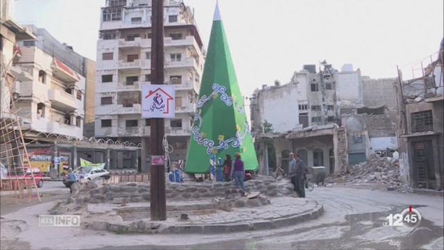 Syrie: les chrétiens de Homs fêtent à nouveau Noël