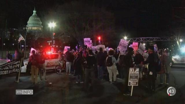 Washington se prépare aux manifestations anti-Trump