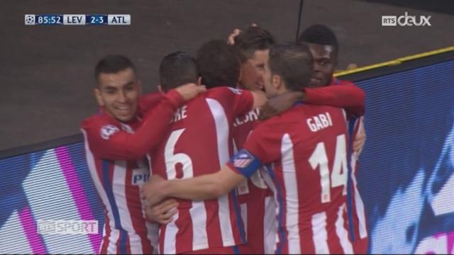 1-8, Leverkusen – Atletico Madrid (2-4): Fernando Torres inscrit le 4e but de l’Atletico à l’extérieur