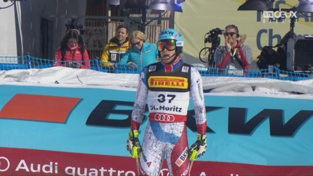 Mondiaux de St-Moritz, slalom, 2e manche: Reto Schmidiger (SUI)