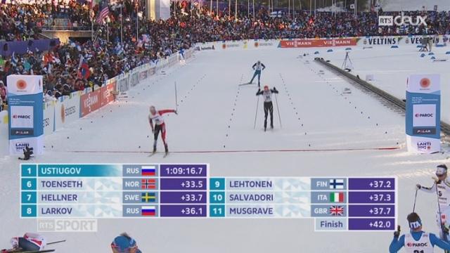 Mondiaux de Lathi (FIN), fond, skiathlon, 30km: 13e place pour le Suisse Baumann