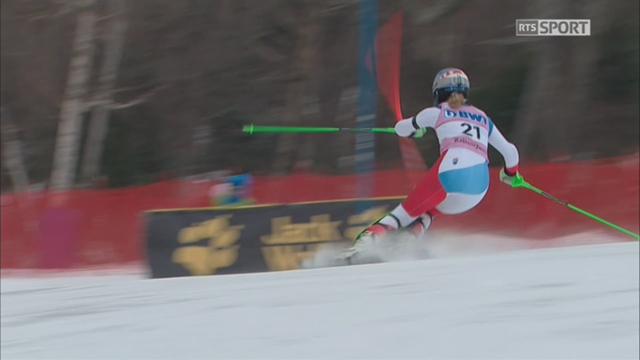 Killington (USA), slalom 1re manche: le passage de Denise Feierabend (SUI)