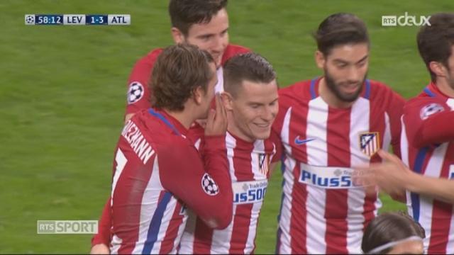 1-8, Leverkusen – Atletico Madrid (1-3): Gameiro marque le 3e but de son équipe sur penalty