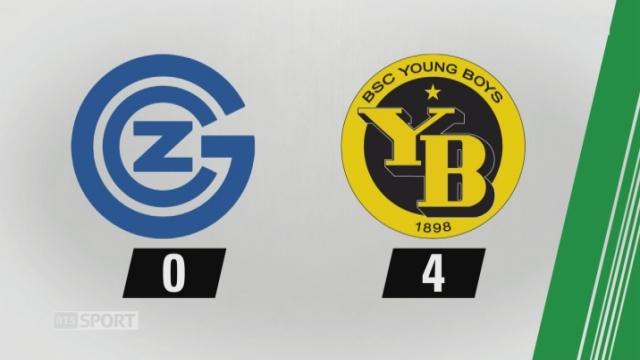 2e journée, Grasshopper - Young Boys 0-4: tous les buts